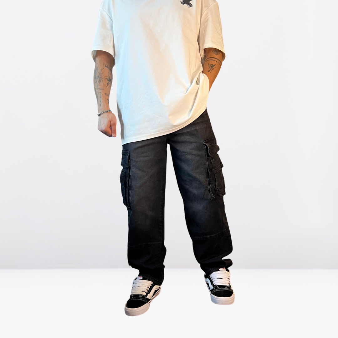 Pantalon Cargo Panthom Black
