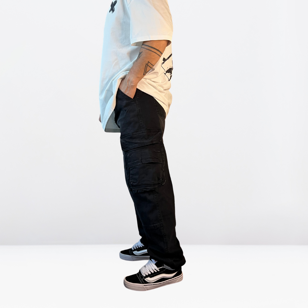 Pantalon Cargo Panthom Black