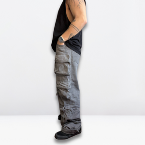 Pantalón Cargo Cool Grey